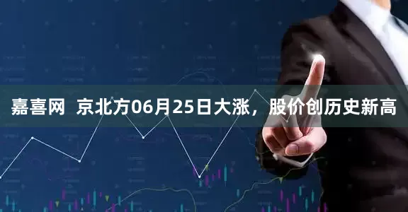 嘉喜网  京北方06月25日大涨，股价创历史新高