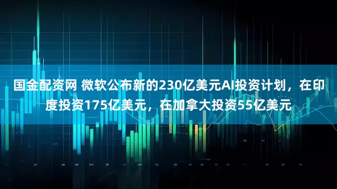 国金配资网 微软公布新的230亿美元AI投资计划，在印度投资175亿美元，在加拿大投资55亿美元